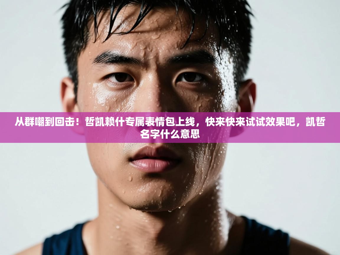 开云kaiyun体育app入口登录官网-从群嘲到回击！哲凯赖什专属表情包上线，快来快来试试效果吧，凯哲名字什么意思  第2张