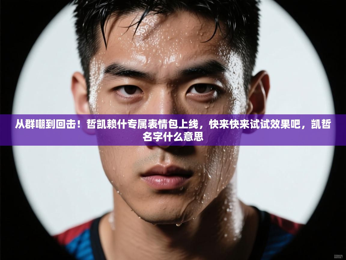 开云kaiyun体育app入口登录官网-从群嘲到回击！哲凯赖什专属表情包上线，快来快来试试效果吧，凯哲名字什么意思  第3张