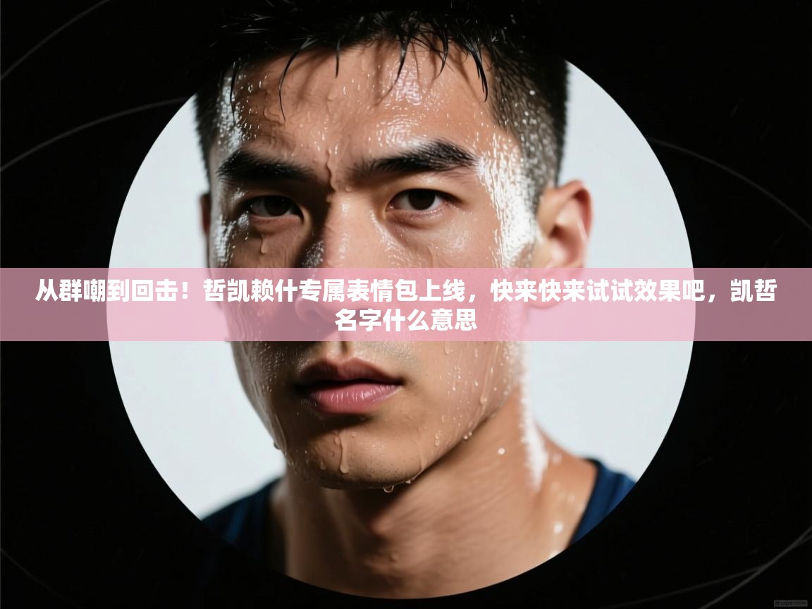 开云kaiyun体育app入口登录官网-从群嘲到回击！哲凯赖什专属表情包上线，快来快来试试效果吧，凯哲名字什么意思  第4张